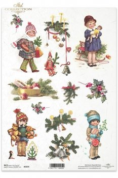 рисовая бумага для декупажа R0205