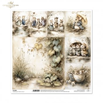 Papier für Scrapbooking SL1964