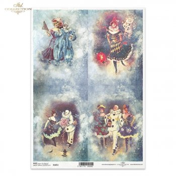 Reispapier für Serviettentechnik und Decoupage R1651
