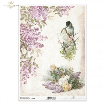 Reispapier für Serviettentechnik und Decoupage R1174