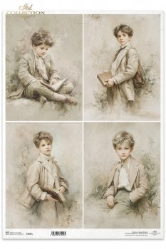 Reispapier A3 für Decoupage R1681L