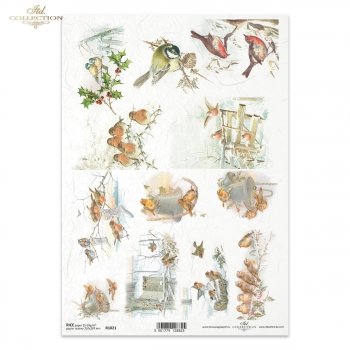 Reispapier für Serviettentechnik und Decoupage R1021