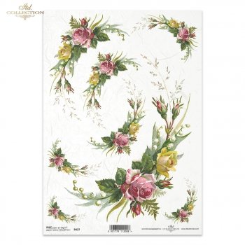Reispapier für Serviettentechnik und Decoupage R0427