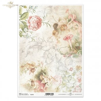 Reispapier für Serviettentechnik und Decoupage R1178