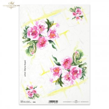 Reispapier für Serviettentechnik und Decoupage R0906