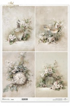 Reispapier A3 für Decoupage R1682L