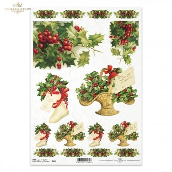 Reispapier für Serviettentechnik und Decoupage R0449