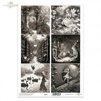 Transparentpapier für Scrapbooking P0306
