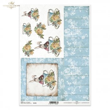 Reispapier für Serviettentechnik und Decoupage R1581
