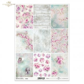 Reispapier für Serviettentechnik und Decoupage R2046