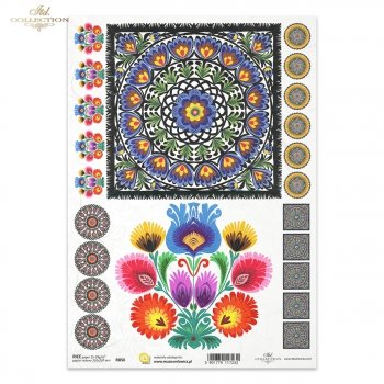 Reispapier für Serviettentechnik und Decoupage R0850