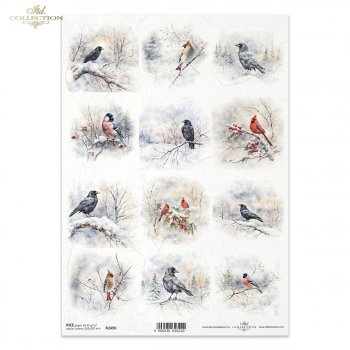 Reispapier für Serviettentechnik und Decoupage R2490