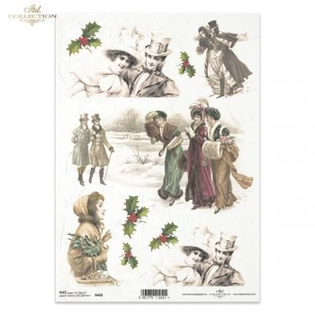 Reispapier für Serviettentechnik und Decoupage R0458