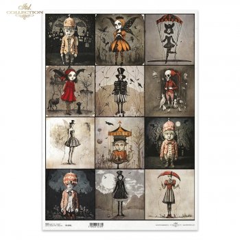Reispapier A3 für Decoupage R1350L