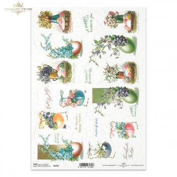 Reispapier für Serviettentechnik und Decoupage R1076