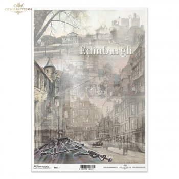 Reispapier für Serviettentechnik und Decoupage R0933