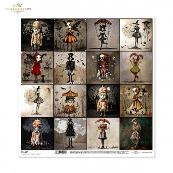 Papier für Scrapbooking SL1654