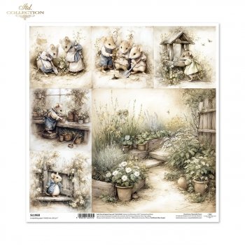 Papier für Scrapbooking SL1968