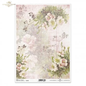 Reispapier für Serviettentechnik und Decoupage R1190