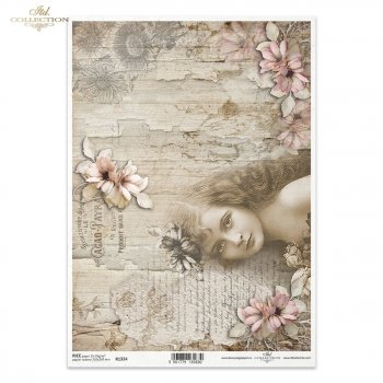 Reispapier für Serviettentechnik und Decoupage R1324