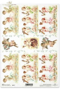 Reispapier für Serviettentechnik und Decoupage R0077