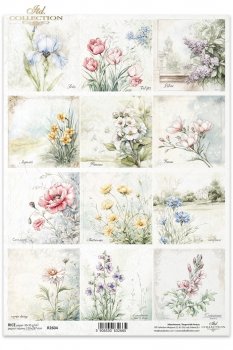 Reispapier für Serviettentechnik und Decoupage R2604