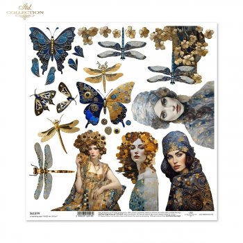 Papier für Scrapbooking SL1574