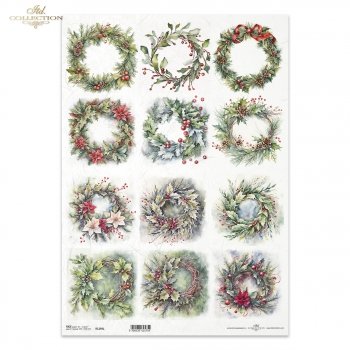 Reispapier A3 für Decoupage R1293L