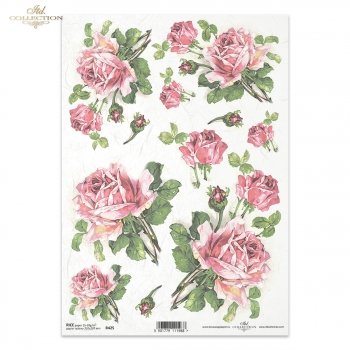 Reispapier für Serviettentechnik und Decoupage R0425