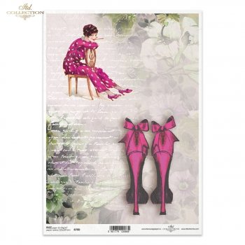 Reispapier für Serviettentechnik und Decoupage R0700