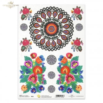 Reispapier für Serviettentechnik und Decoupage R0852