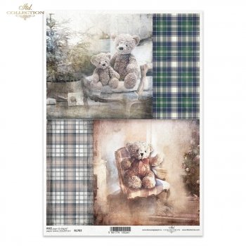 Reispapier für Serviettentechnik und Decoupage R1783
