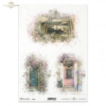 Reispapier für Serviettentechnik und Decoupage R1600
