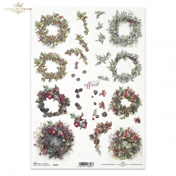 Reispapier für Serviettentechnik und Decoupage R2297