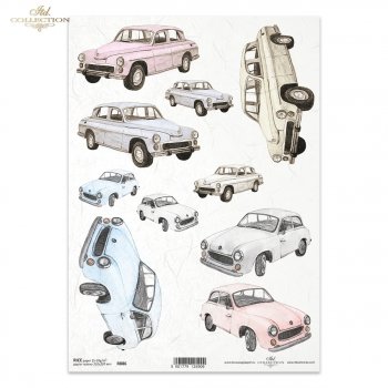 Reispapier für Serviettentechnik und Decoupage R0886