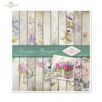 Scrapbooking papers SLS-079 Summer Bouquet