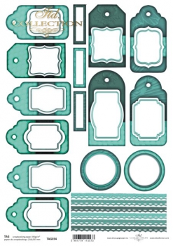 Tags, frames to scrapbooking TAG0034