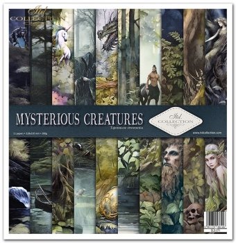 Scrapbooking papers SLS-071 Mysterious Creatures