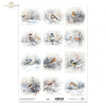 Translucent scrapbooking paper P0320