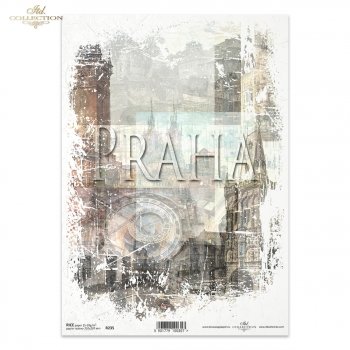 Papel de arroz para decoupage R0235