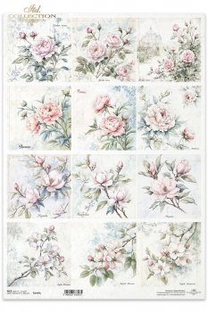 Papel de arroz decoupage A3 R1445L