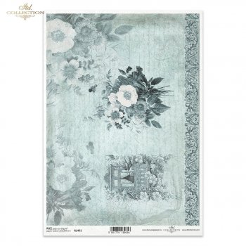 Papel de arroz para decoupage R1401