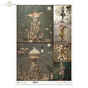Papel de arroz decoupage A3 R1349L