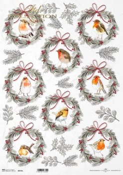 Papel de arroz decoupage A3 R0759L