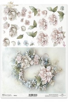 Papel de arroz para decoupage R2613