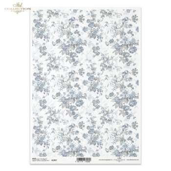 Papel de arroz para decoupage R1997