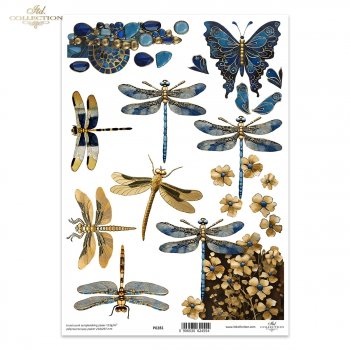 papel para scrapbooking - el papel translúcido P0281