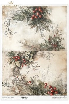 Papel de arroz decoupage A3 R1516L