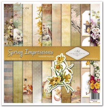 Papeles Scrapbooking SLS-058 Spring Impressions