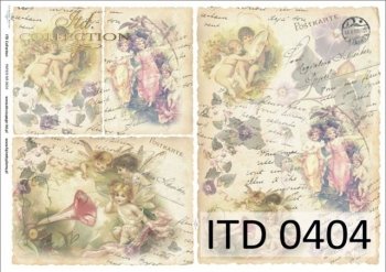 papel decoupage clásico D0404M